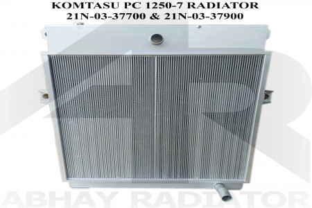 PC 1250-7 RADIATOR 21N-03-37790 & 21N-03-N27900